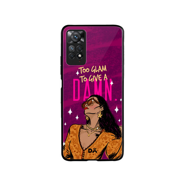 

DailyObjects Glam No Damn Glass Case Cover For Xiaomi Redmi Note 11 Pro