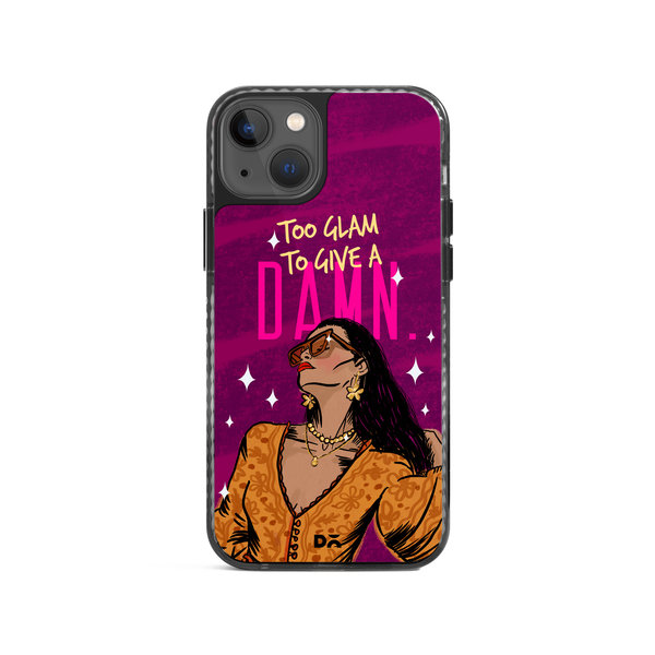

DailyObjects Glam No Damn Stride 2.0 Case Cover For iPhone 13 Mini