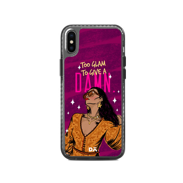 

DailyObjects Glam No Damn Stride 2.0 Case Cover For iPhone XS
