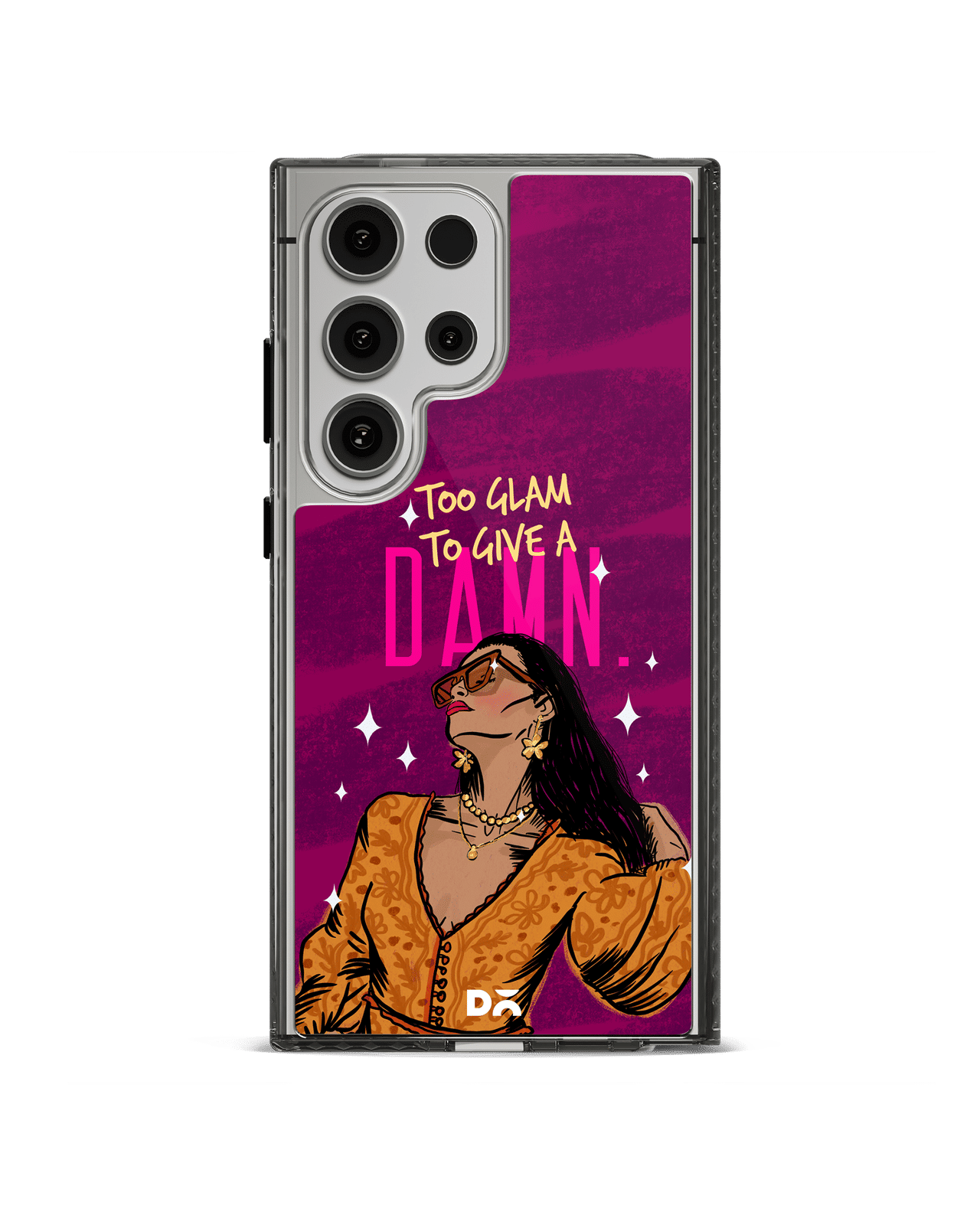 Glam No Damn Stride 2.0 Case Cover For Samsung Galaxy S24 Ultra