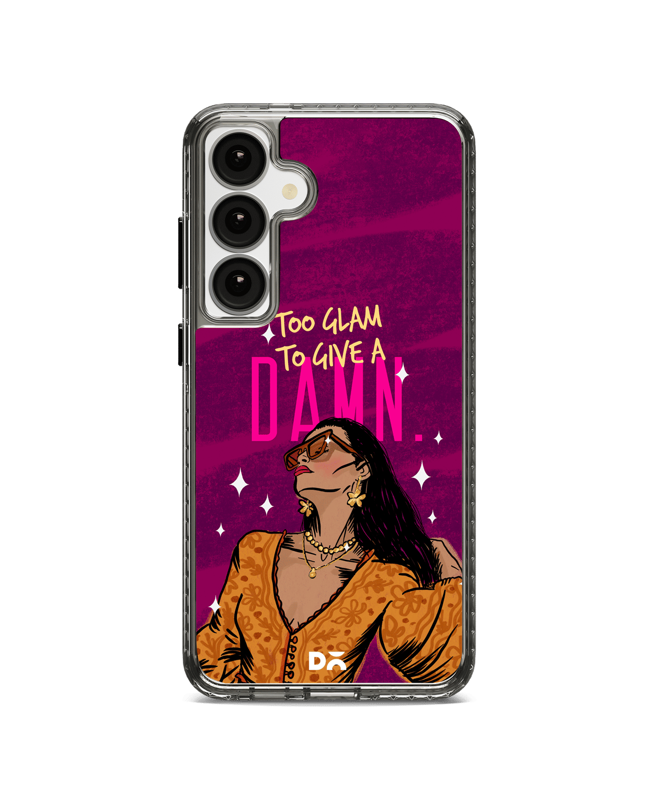 Glam No Damn Stride 2.0 Case Cover For Samsung Galaxy S25 Plus