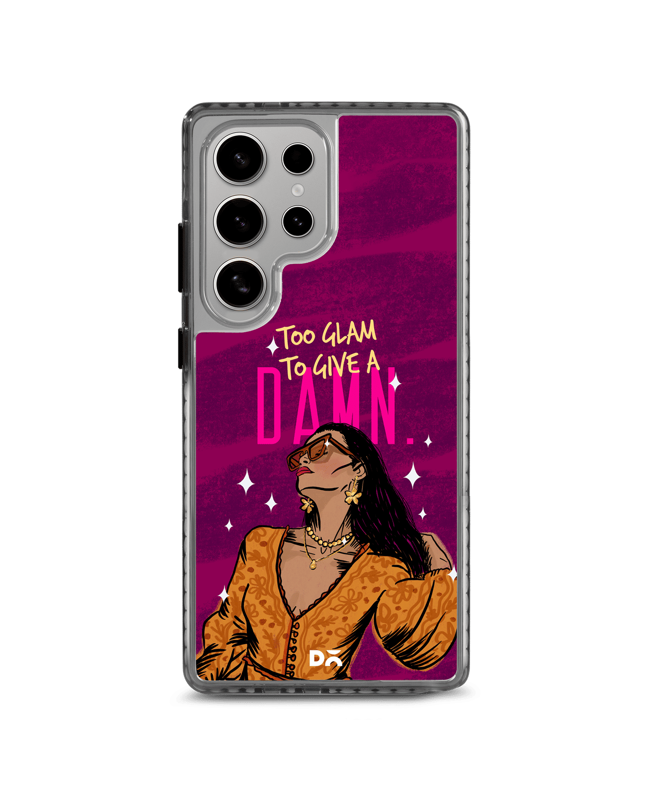 Glam No Damn Stride 2.0 Case Cover For Samsung Galaxy S25 Ultra