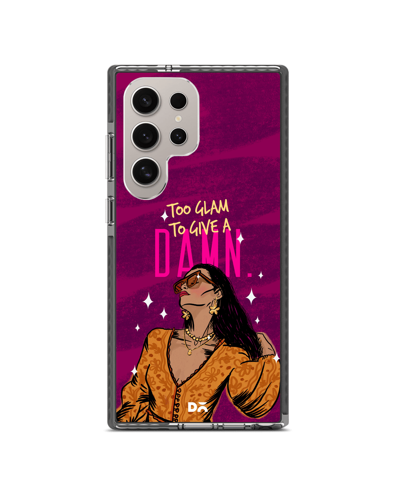 Glam No Damn Stride 3.0 Magnetic Case Cover For Samsung Galaxy S24 Ultra