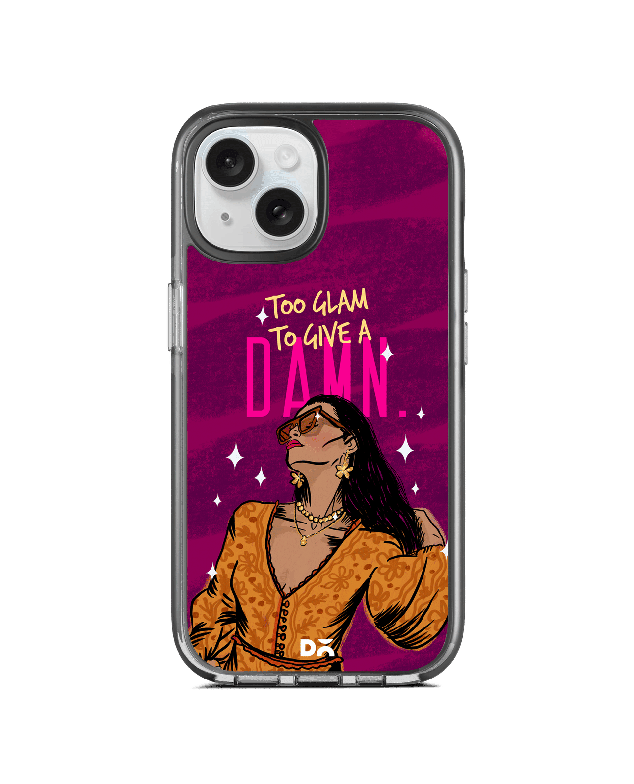 Glam No Damn Stride 3.0 MagSafe Case Cover For iPhone 15