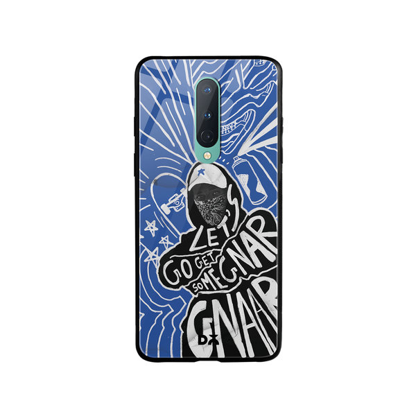 

DailyObjects Gnarcotic Glass Case Cover For OnePlus 8