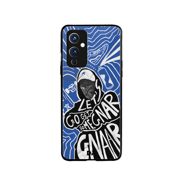 DailyObjects Gnarcotic Glass Case Cover For OnePlus 9