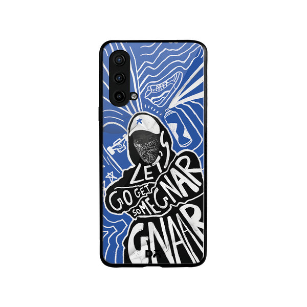 

DailyObjects Gnarcotic Glass Case Cover For OnePlus Nord CE