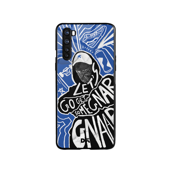 

DailyObjects Gnarcotic Glass Case Cover For OnePlus Nord