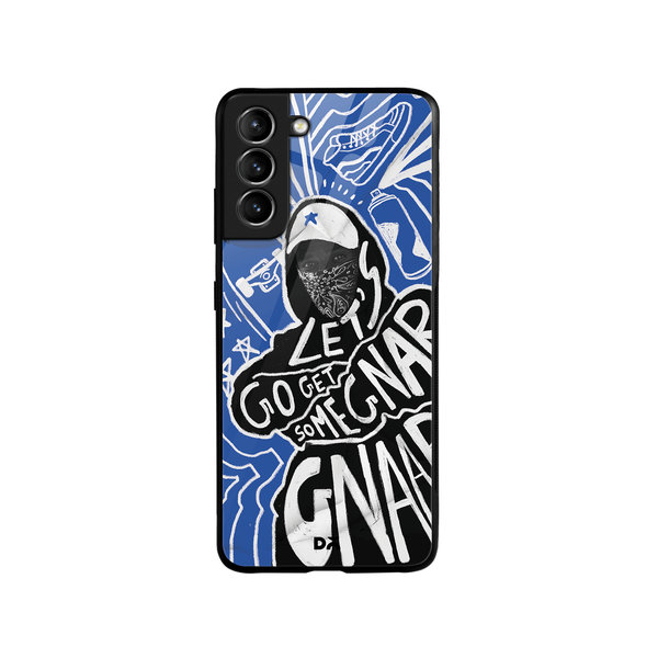 

DailyObjects Gnarcotic Glass Case Cover For Samsung Galaxy S21