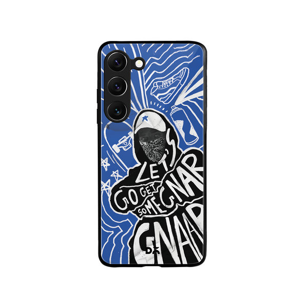 DailyObjects Gnarcotic Glass Case Cover For Samsung Galaxy S23