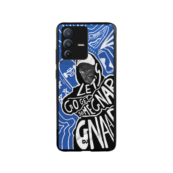 

DailyObjects Gnarcotic Glass Case Cover For Vivo V23