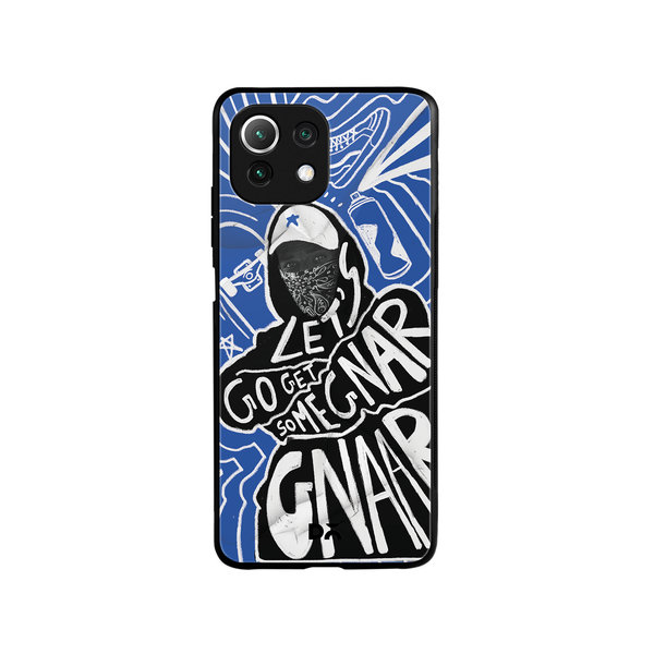 

DailyObjects Gnarcotic Glass Case Cover For Xiaomi Mi 11 Lite