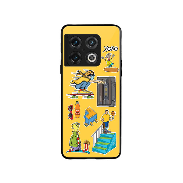 

DailyObjects Go Crazy Glass Case Cover For OnePlus 10 Pro