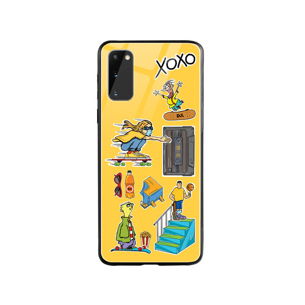 

DailyObjects Go Crazy Glass Case Cover For Samsung Galaxy S20