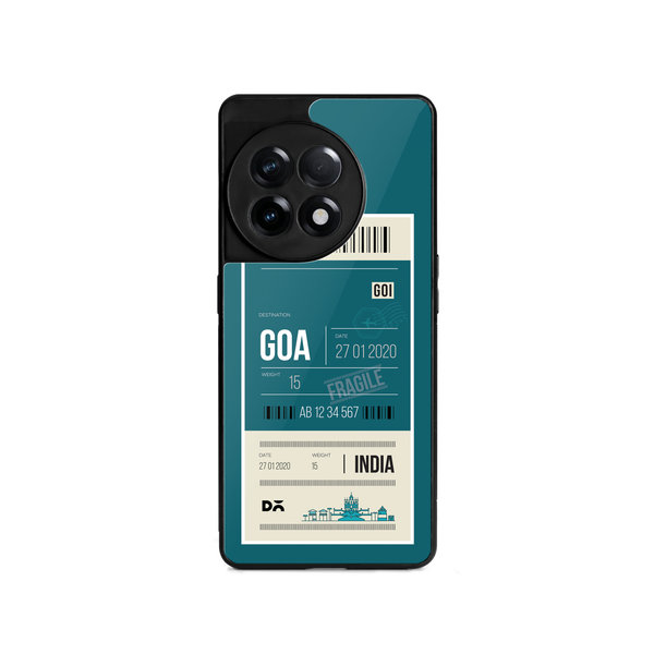 

DailyObjects Goa City Tag Glass Case Cover For OnePlus 11R