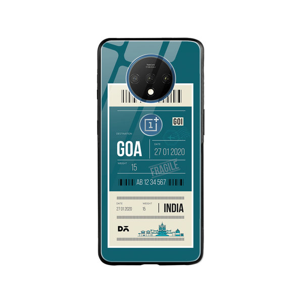 

DailyObjects Goa City Tag Glass Case Cover For OnePlus 7T