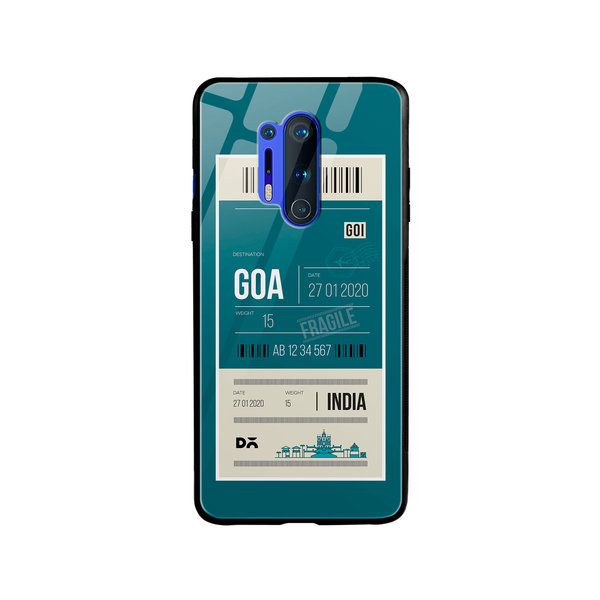 

DailyObjects Goa City Tag Glass Case Cover For OnePlus 8 Pro