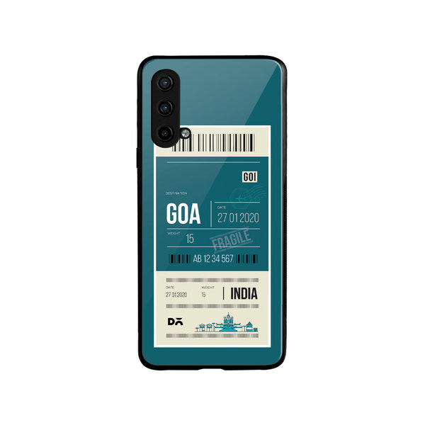 

DailyObjects Goa City Tag Glass Case Cover For OnePlus Nord CE