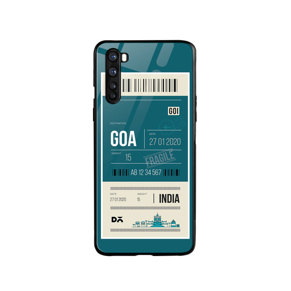 

DailyObjects Goa City Tag Glass Case Cover For OnePlus Nord