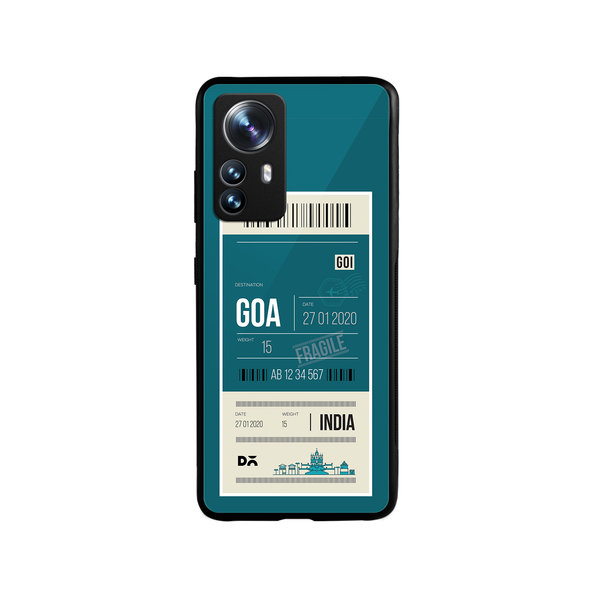 

DailyObjects Goa City Tag Glass Case Cover For Xiaomi 12 Pro