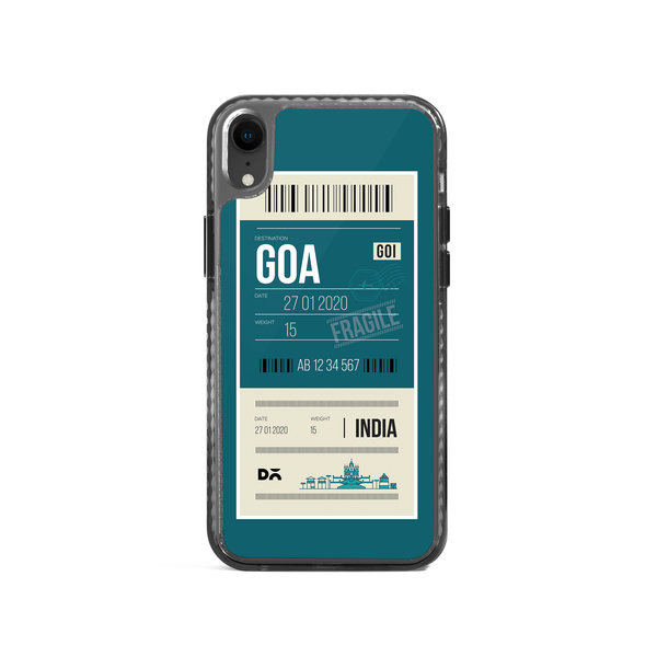 

DailyObjects Goa City Tag Stride 2.0 Case Cover For iPhone XR