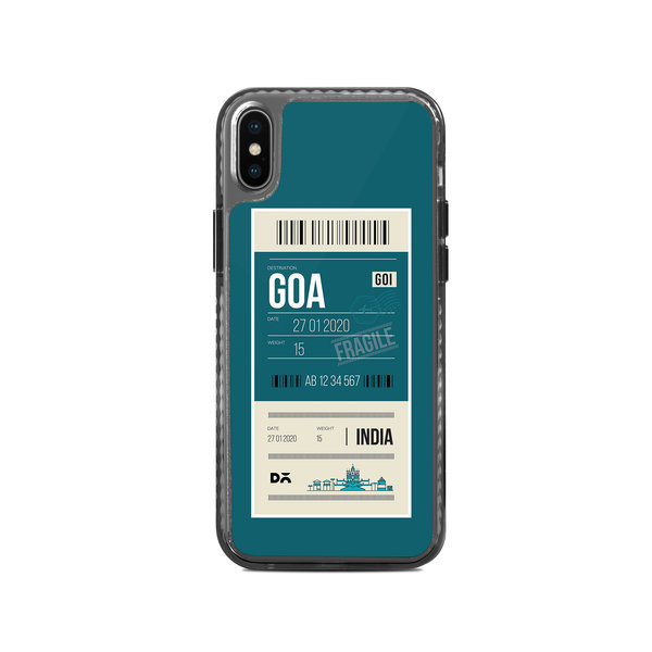 

DailyObjects Goa City Tag Stride 2.0 Case Cover For iPhone XS