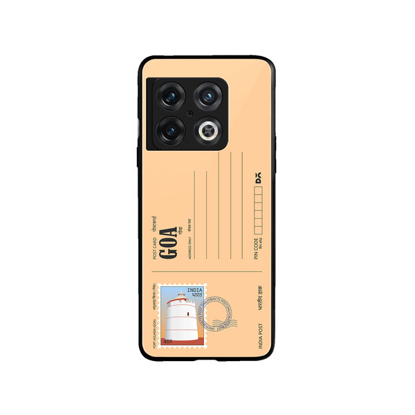 

DailyObjects Goa Fort Aguada Postcard Glass Case Cover For OnePlus 10 Pro