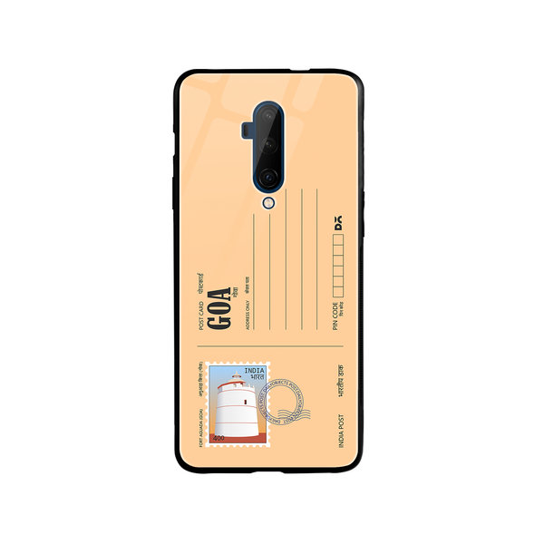 

DailyObjects Goa Fort Aguada Postcard Glass Case Cover For OnePlus 7T Pro