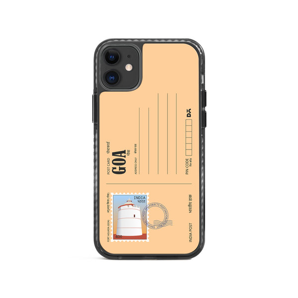 

DailyObjects Goa Fort Aguada Postcard Stride 2.0 Case Cover For iPhone 11