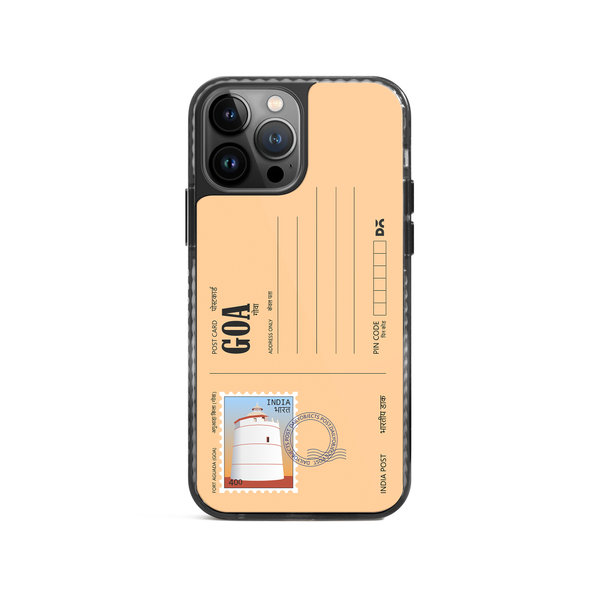 

DailyObjects Goa Fort Aguada Postcard Stride 2.0 Case Cover For iPhone 15 Pro Max