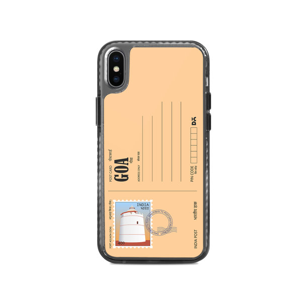 

DailyObjects Goa Fort Aguada Postcard Stride 2.0 Case Cover For iPhone XS