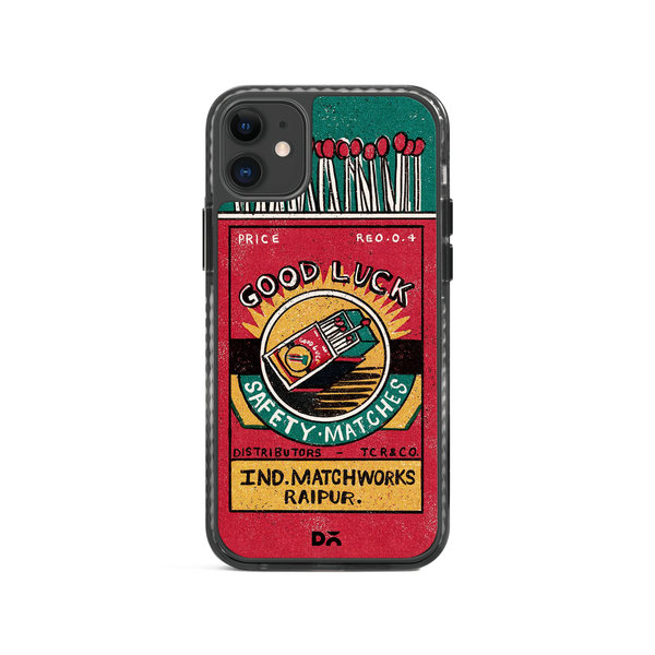 

DailyObjects Good Luck Matchbox Stride 2.0 Case Cover For iPhone 11