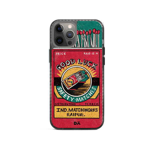 

DailyObjects Good Luck Matchbox Stride 2.0 Case Cover For iPhone 12 Pro