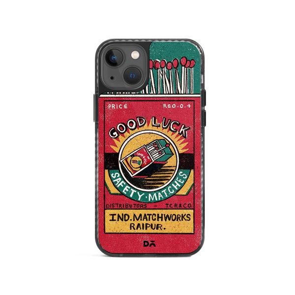 

DailyObjects Good Luck Matchbox Stride 2.0 Case Cover For iPhone 13 Mini
