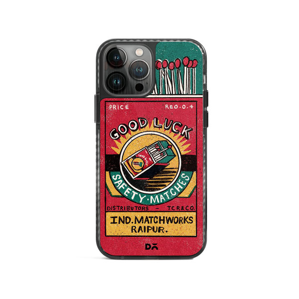 

DailyObjects Good Luck Matchbox Stride 2.0 Case Cover For iPhone 13 Pro