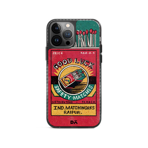

DailyObjects Good Luck Matchbox Stride 2.0 Case Cover For iPhone 15 Pro Max