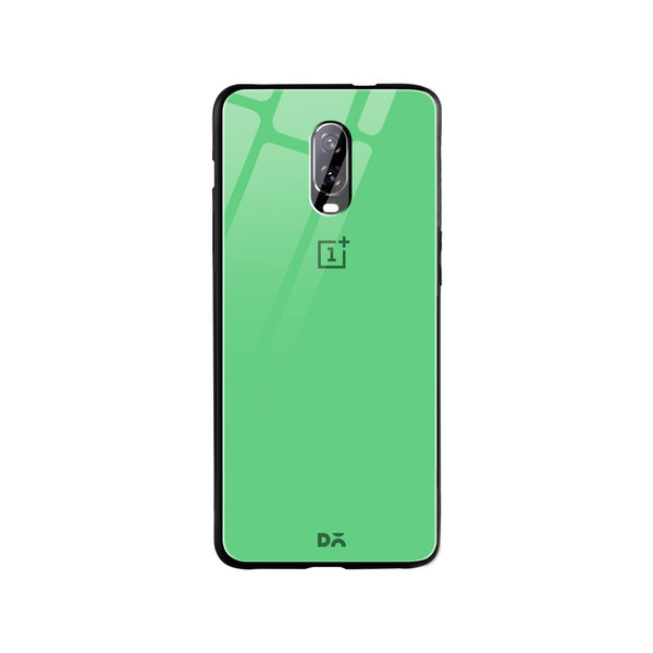 DailyObjects Grass Green Glass Case Cover For OnePlus 7