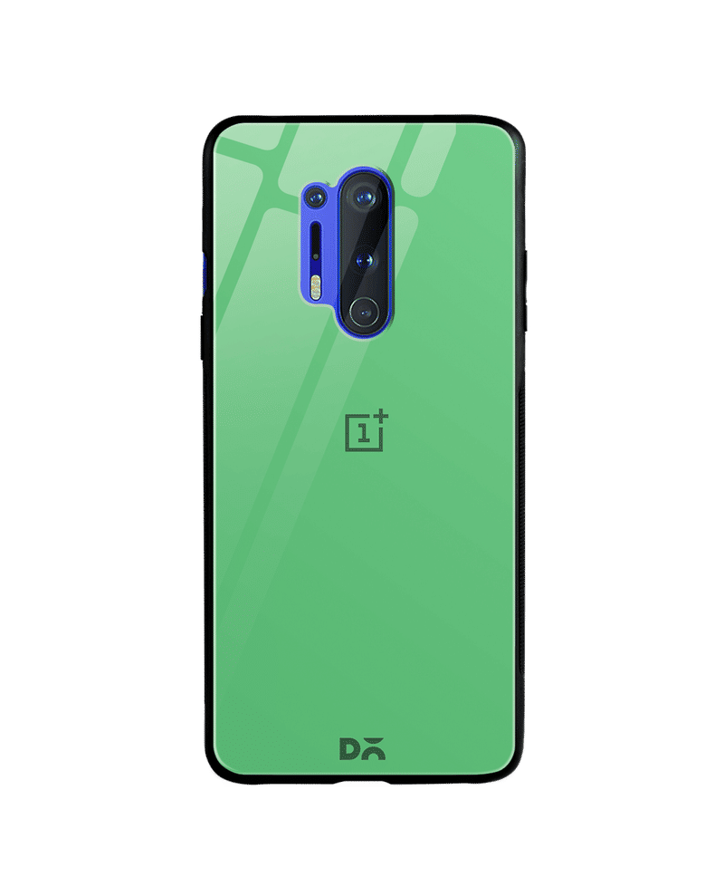 Grass Green Glass Case Cover For OnePlus 8 Pro
