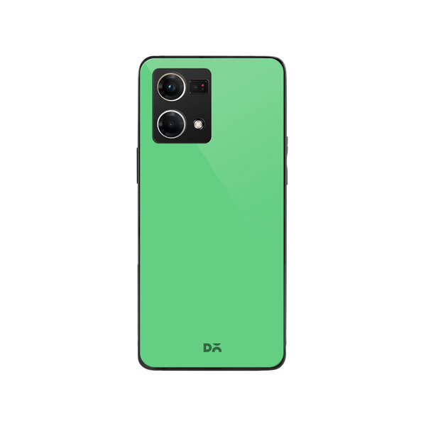 

DailyObjects Grass Green Glass Case Cover For Oppo F21 Pro
