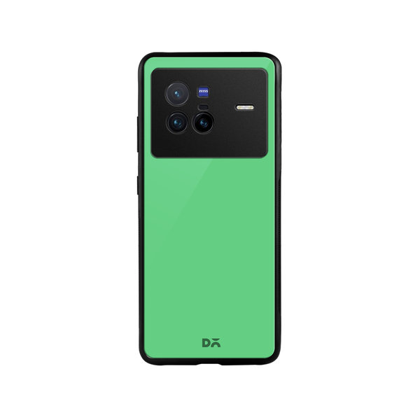 

DailyObjects Grass Green Glass Case Cover For Vivo X80