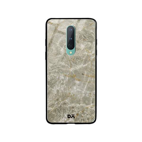 

DailyObjects Gray Marble Glass Case Cover For OnePlus 8