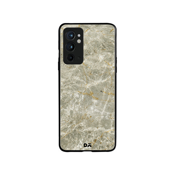 DailyObjects Gray Marble Glass Case Cover For OnePlus 9RT