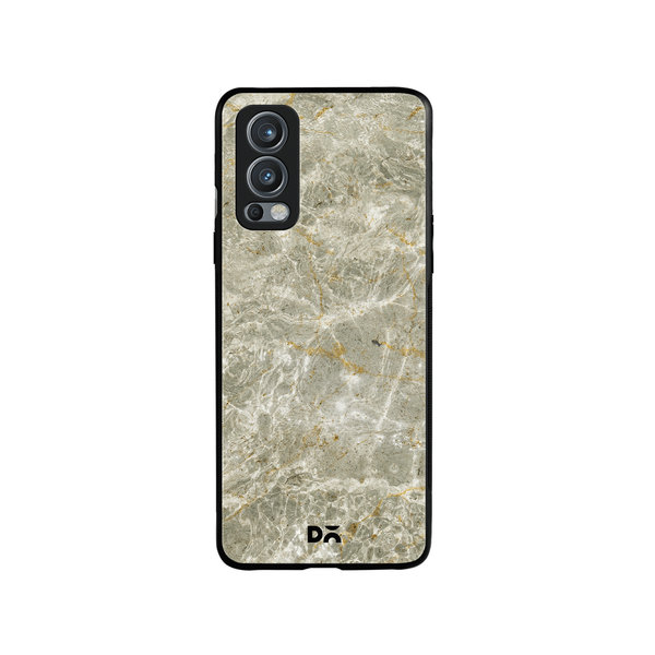 

DailyObjects Gray Marble Glass Case Cover For OnePlus Nord 2