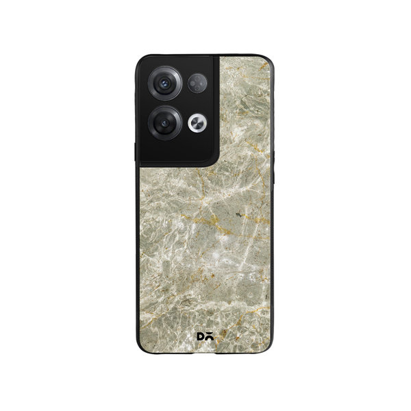 

DailyObjects Gray Marble Glass Case Cover For Oppo Reno 8