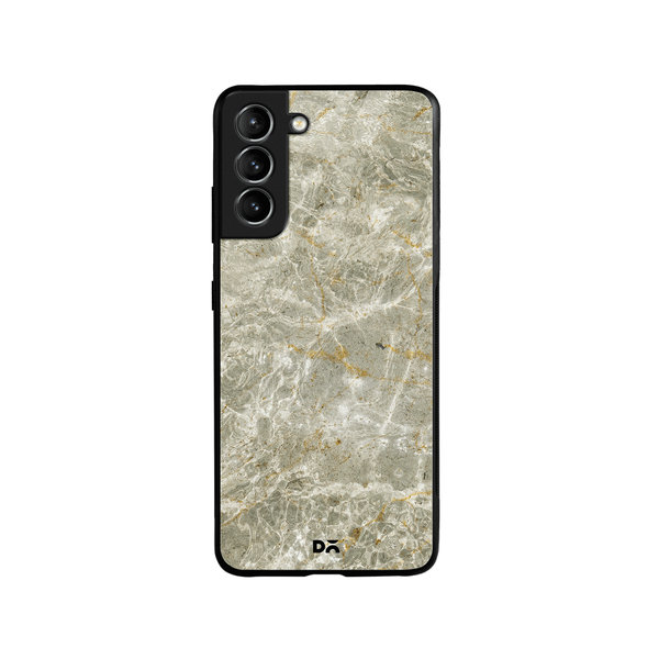 

DailyObjects Gray Marble Glass Case Cover For Samsung Galaxy S21