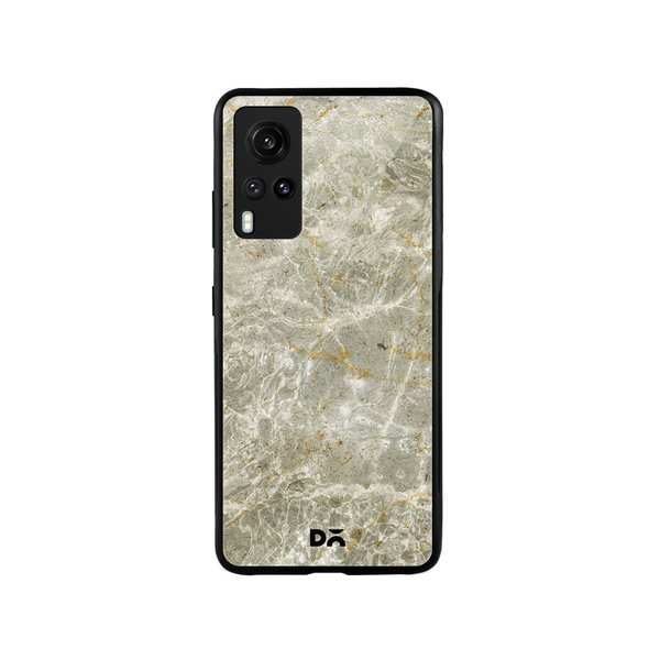 

DailyObjects Gray Marble Glass Case Cover For Vivo X60