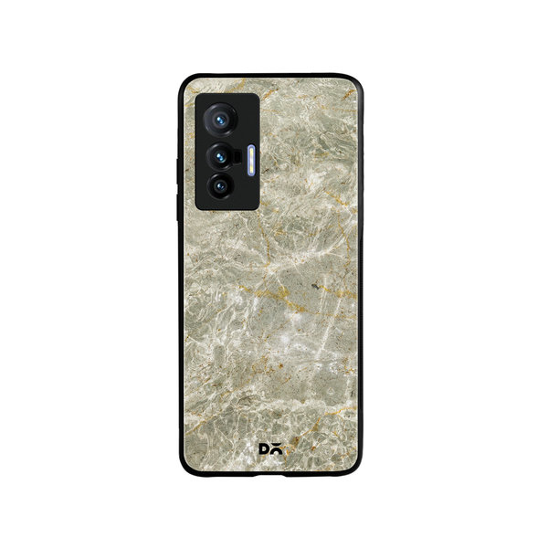 

DailyObjects Gray Marble Glass Case Cover For Vivo X70
