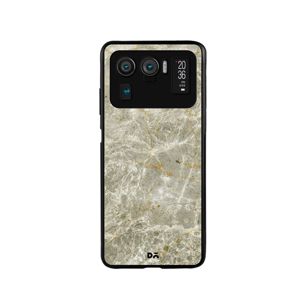 DailyObjects Gray Marble Glass Case Cover For Xiaomi Mi 11 Ultra