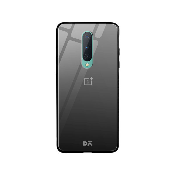 DailyObjects Grayscale Glass Case Cover For OnePlus 8
