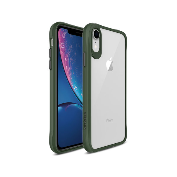 

DailyObjects Green Hybrid Clear Case Cover for iPhone XR